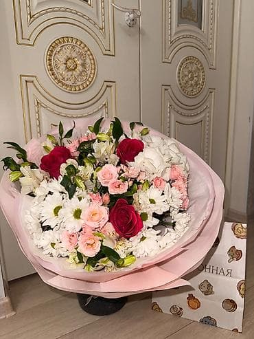 💐Срочно продаю свежий букет кустовых роз! Только получила - абсолютно