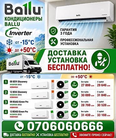 ballu: Кондиционеры Ballu Inverter - Работают в широком диапазоне — 1