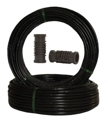 систему капельного полива: Капельная трубка с эмиттерами диаметр трубки: 16 мм;· длина бухт — — 2