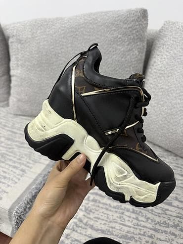 travis scott: Кроссовки, 38, Louis Vuitton, Б/у, цвет - Черный, Самовывоз — 3