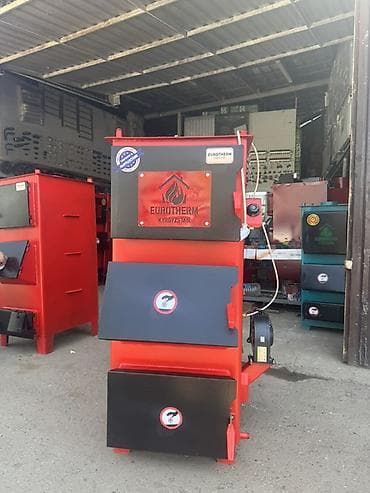 Твердотопливный котёл Для дома, Тип управления: Механический