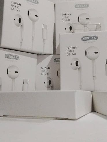 lalafo printer: Проводные наушники GERLAX EarPods USB‑C (модель GE‑24T) - — 2
