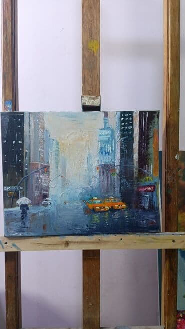 яркие картины маслом: Картины маслом на холсте, ручная работа. В наличии авторские полотна — 9