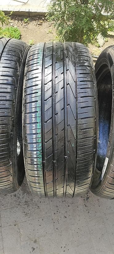 корейские летние шины: Шины 235 / 50 / R 19, Лето, Б/у, Комплект, Внедорожные (АТ/МТ), Hankook — 6