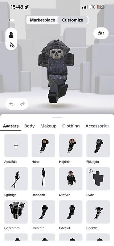 Личные вещи: Аккаунт Roblox с продвинутой кастомизацией аватара. Состав и — 4