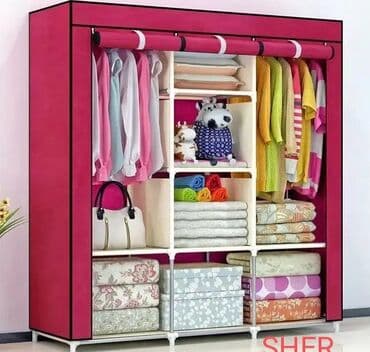 Гардероб Шкаф Размер 130х35х175 Цвет Коричневый и Серый коричневый