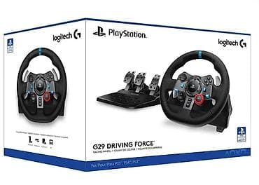 Игровой руль Logitech G29 Driving Force + педали + рычаг КПП Driving