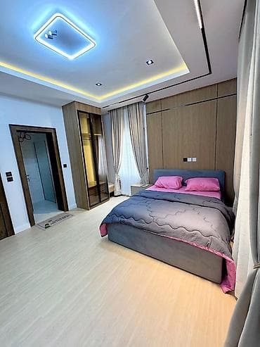 гостиница бишкек ночь: 1 комната, Душевая кабина, Постельное белье, Кондиционер — 1