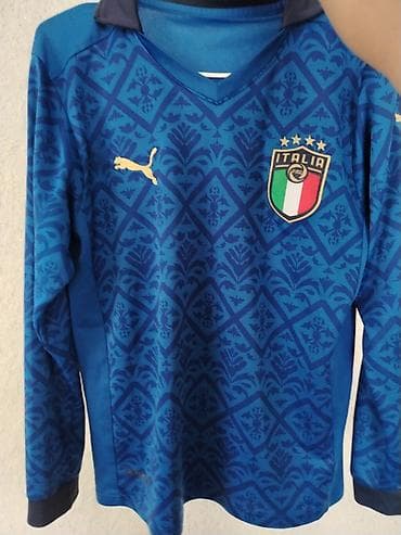 Игровая футболка бу сборной Италии (Italia) с длинным рукавом -