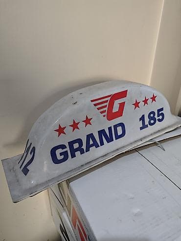 grand: Таксометровый плафон на крышу автомобиля «GRAND 185» - Материал — 1