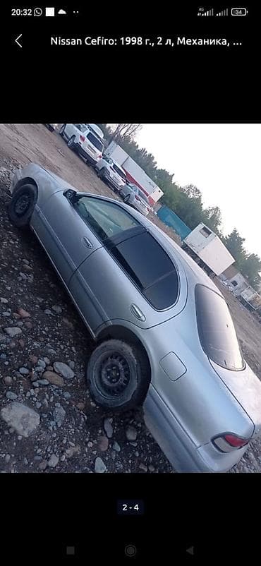 сефия: Nissan Cefiro: 1998 г., 2 л, Механика, Бензин, Седан — 5