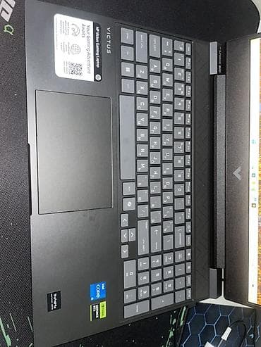 HP ноутбуктары: Игровой ноутбук HP Victus 15 Возможно тогр Hp 15-fa2013dx, i5-1342OH — 3