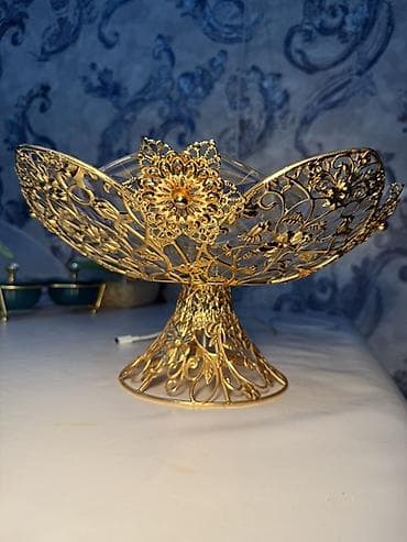 Вазы: ✨ Элегантная фруктовница — украшение вашего стола! ✨ Роскошная — 2