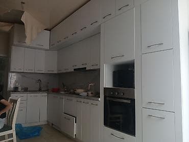 Кухонный гарнитур, цвет - Серый