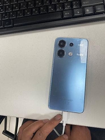 redmi book: Redmi, Redmi Note 13, Б/у, 256 ГБ, цвет - Голубой, 2 SIM — 5