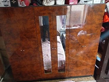 di store: Шкаф + диван (комплект) - Шкаф платяной, 4-дверный, с двумя — 2