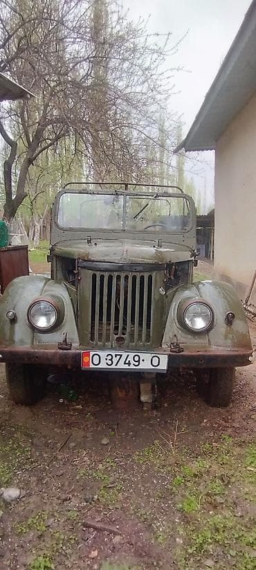 круглый: ГАЗ 69: 1969 г., 0.1 л, Ручные, Бензин, Внедорожник — 1