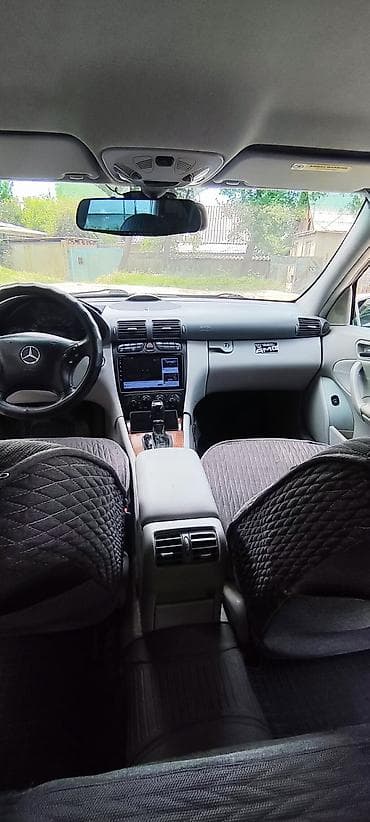 Транспорт: Mercedes-Benz C-Class: 2002 г., 1.8 л, Автомат, Бензин, Универсал — 6