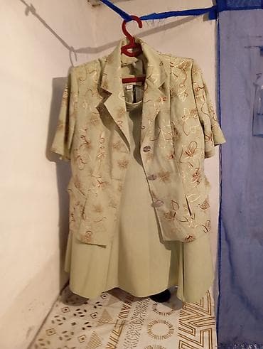 джинсы levis: Костюм с юбкой, Модель юбки: Трапеция, Макси, Пиджак, 2XL — 1