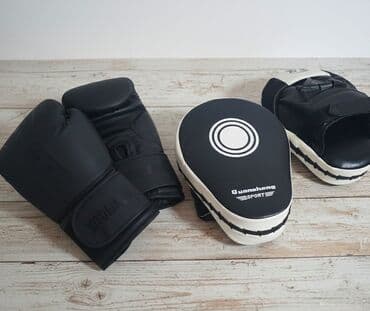 тренировочные формы: Перчатки + Лапы. Почти новые. Пользовались 1-2 раза. Брал для — 1