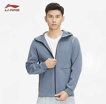 солдатские формы: Мужская толстовка, L, Li-Ning, Б/у, Бесплатная доставка, Платная доставка — 3
