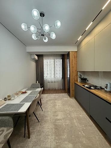 Недвижимость: 3 комнаты, 108 м², Асанбай мкр Элитка, 7 этаж, Дизайнерский ремонт — 4