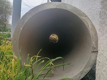 Асбестоцементная труба (хризотилцемент ) длина данной трубы 178см а