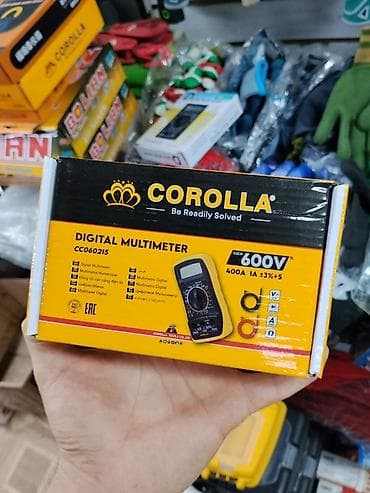 щупы: Цифровые мультиметры 1) Corolla Digital Multimeter CC060215 - — 3