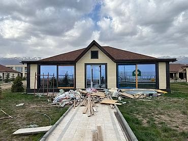 Окна на заказ: Алюминиевое окно на заказ, Тип окна: Витражные, Мансардные, Панорамные, Декоративные особенности: Другие особенности, Бесплатная установка, В рассрочку — 6