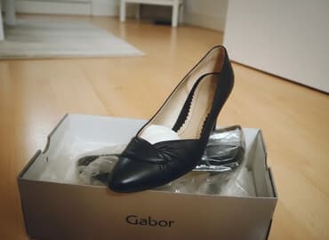 обувь ручной работы бишкек: Туфли новые, разм. 37,5. "GABOR" Австрия. Очень удобная колодка — 1