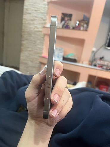 oppo a52: IPhone 15 pro 128gb 87%akb Смартфон с плоскими гранями и металлической — 3