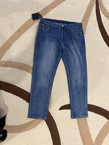 сумка томми: Мужские джинсы, M, L, XL, Burberry, Новый, цвет - Синий, Самовывоз — 9