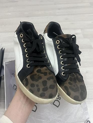 туфли классика: Кроссовки, 39, Dolce & Gabbana, Б/у, цвет - Белый, Самовывоз, Платная доставка — 2