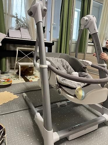 Өнөр жай химиясы: Марибель Стульчик для кормления 4в1 1. Стульчик 2. Электрокачели — 4