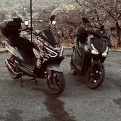 скутер не рабочий: Макси-скутер Aucma, 160 куб. см, Бензин, Б/у — 4