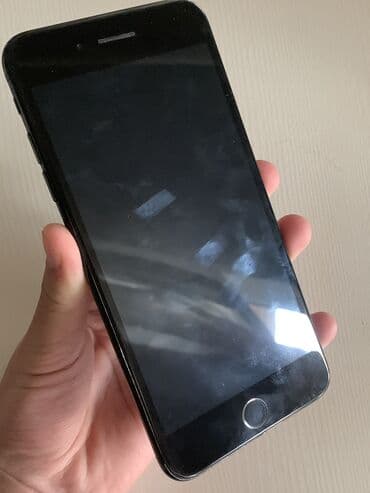 apple 8: IPhone 7 Plus, Б/у, 128 ГБ, Black Titanium, Чехол, 99 % — 2