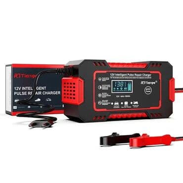 купить бу зарядное устройство для автомобильного аккумулятора: Зарядное устройство для авто и мото аккумуляторов. Универсальный — 4