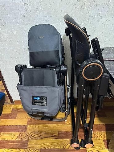 детские коляски ретро: Коляска, Другой бренд, цвет - Черный, Б/у — 6