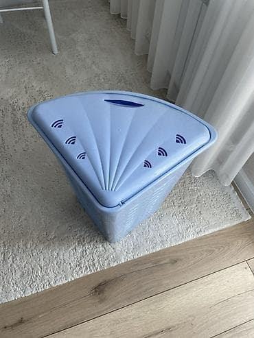 foldable table: Корзина для вещей, цвет - Голубой — 3