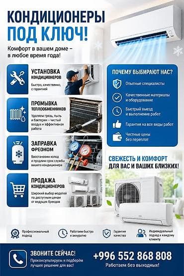 вертикальный напольный кондиционер: Установка и обслуживание кондиционеров сплит‑систем - — 1