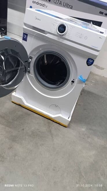 roborock s7 maxv: Стиральная машина Midea, Новый, Автомат, До 7 кг, Полноразмерная — 7