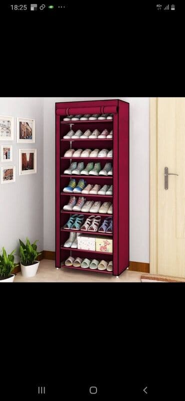 одежда новорожденных: Складной тканевый шкаф, Новый — 2