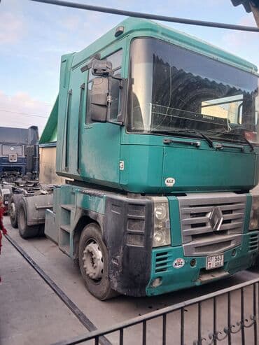 купить фуру с прицепом бу: Тягач, Renault, 2003 г., Тентованный — 6