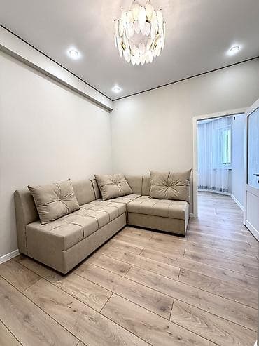 Батирлер: 3 бөлмө, 60 м², Элитка, 9 кабат, Евроремонт — 2