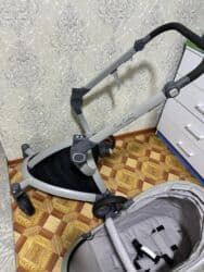 пальто детское демисезонное: Коляска, цвет - Серебристый, Новый — 14