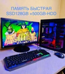 ноутбук баткен: Компьютер, ядролор - 8, ОЭТ 16 ГБ, Оюндар үчүн, Intel Core i5, HDD + SSD — 3