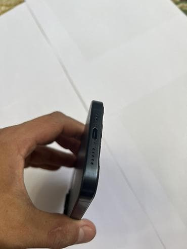 IPhone 15 Pro, Колдонулган, 256 ГБ, Blue Titanium, Куту, 86 % — 4