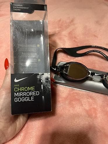 nike react: Очки для плавания Nike Chrome Mirrored Goggle - Серия: Training - — 4