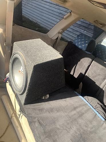 Скупка катализаторов: Автомобильный сабвуфер MTX Audio в корпусе + усилитель JBL - Сабвуфер — 1