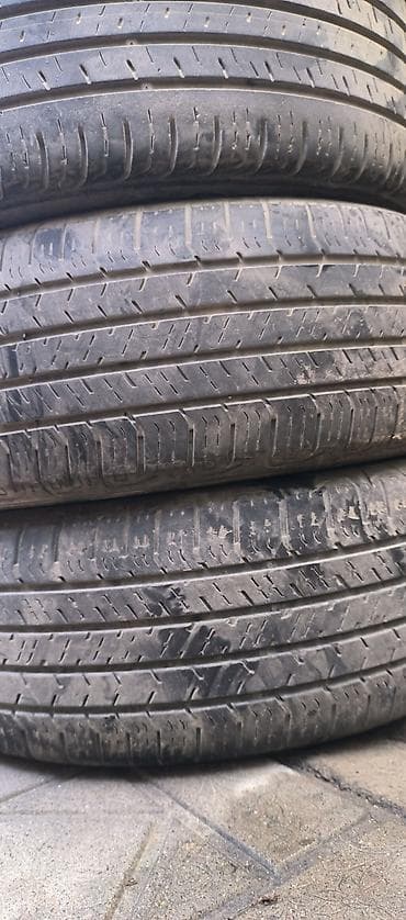 Шины 205 / 55 / R 17, Лето, Б/у, Пара, Легковые, Корея, Hankook